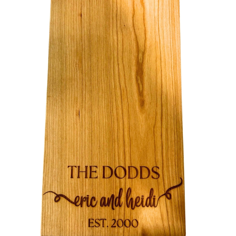 Custom Wood Charcuterie Board | Elite Engraving Works