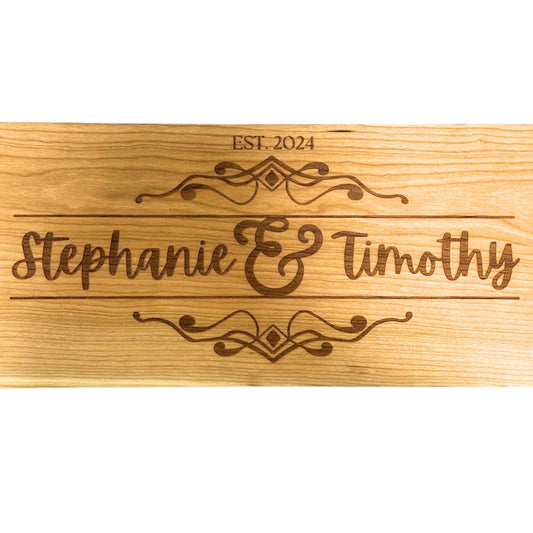 Custom Wood Charcuterie Board | Elite Engraving Works